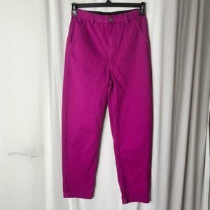 Rachel Comey Magenta Straight Leg Pants